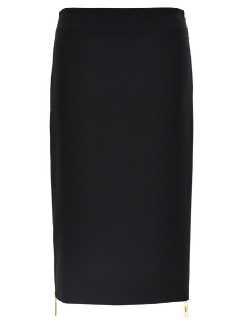 Zip skirt ELISABETTA FRANCHI Black