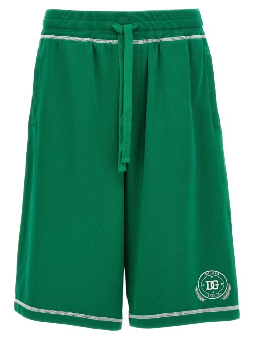 Logo bermuda shorts DOLCE & GABBANA Green