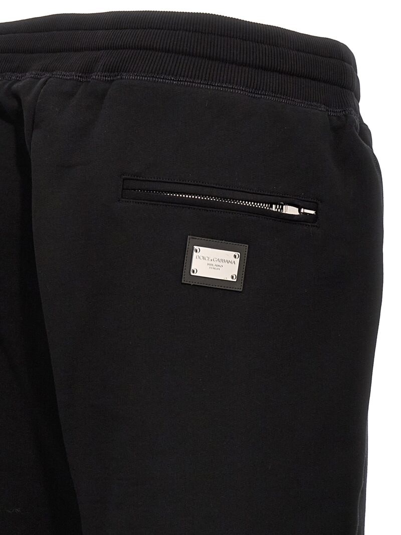 DG Essential pants 100% cotton DOLCE & GABBANA Black