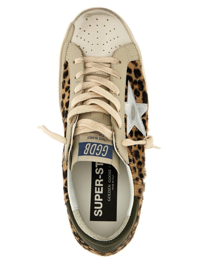 'Superstar' sneakers 91% leather 8% acetate 1% polyester GOLDEN GOOSE Multicolor