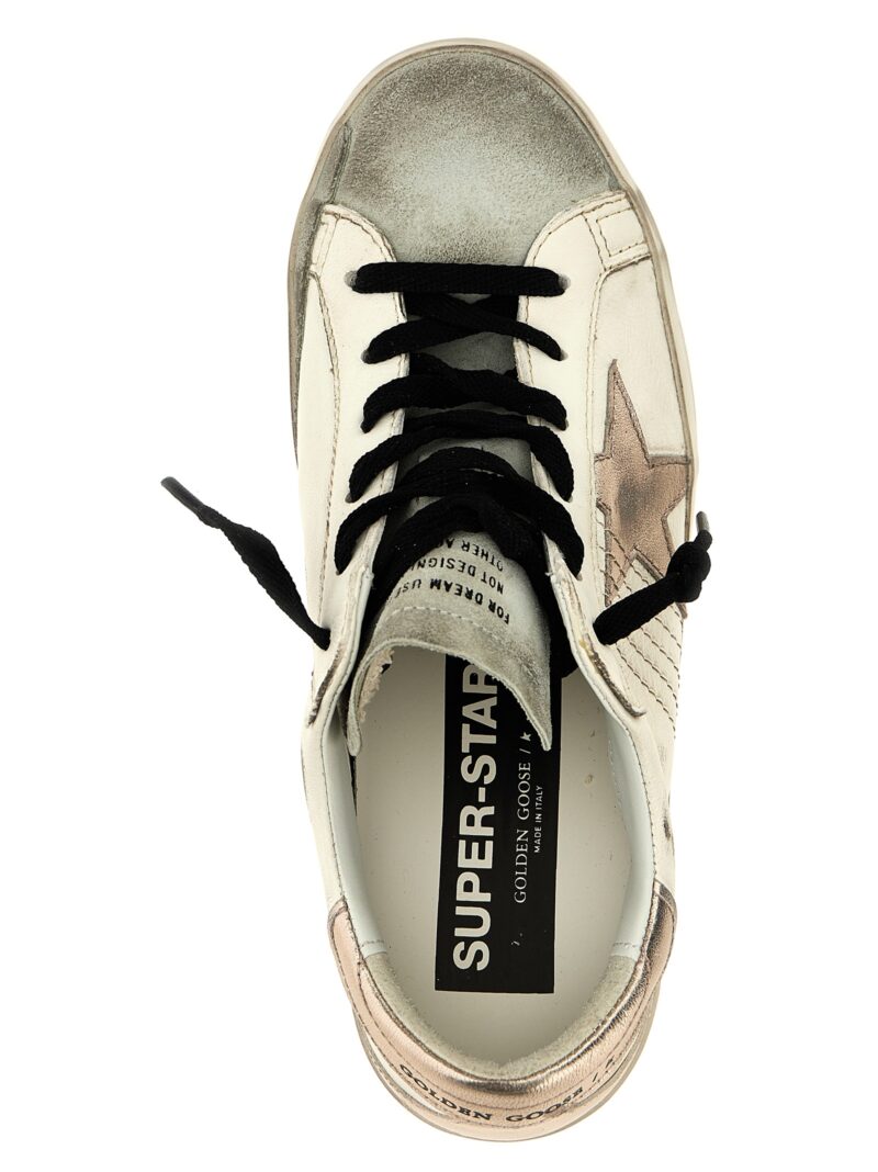 'Superstar' sneakers 72% ovine leather 28% cow leather GOLDEN GOOSE White