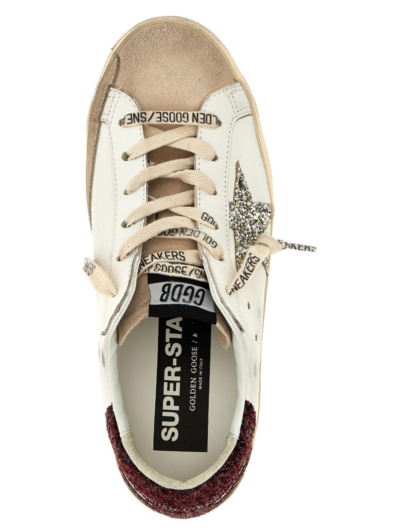 'Superstar' sneakers 85% leather 10% pet 5% cotton GOLDEN GOOSE White