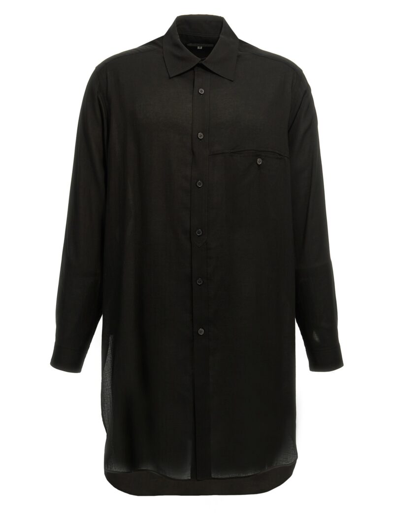 Cellulose shirt YOHJI YAMAMOTO Black