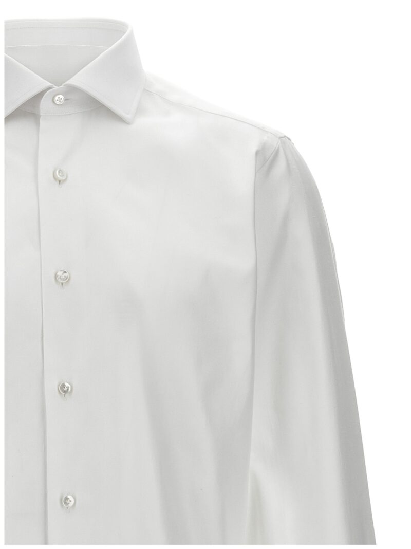 Cotton shirt Man BARBA White