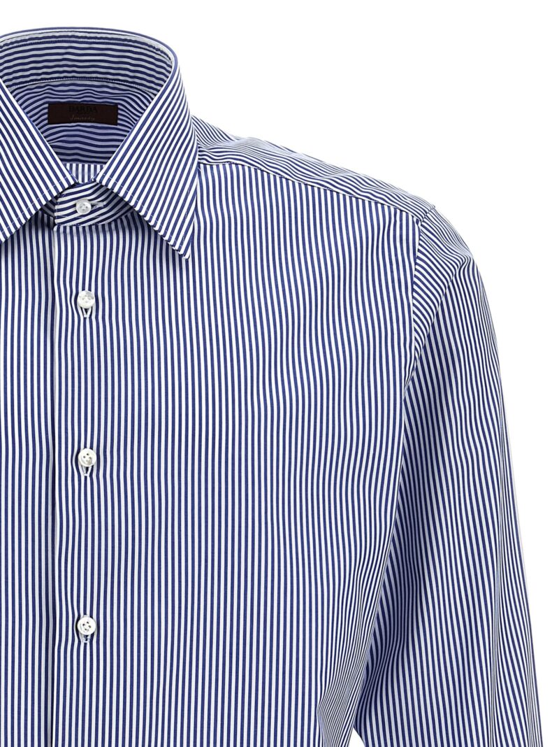 'Journey' shirt Man BARBA Light Blue