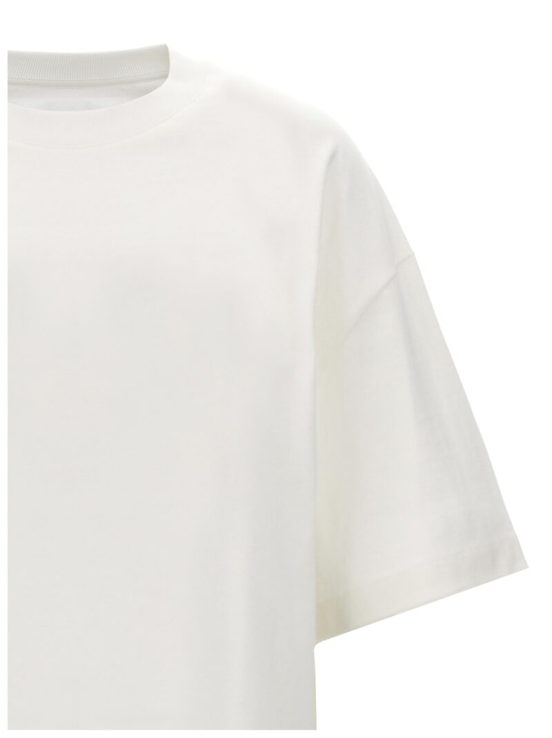 Logo print T-shirt Woman JIL SANDER White