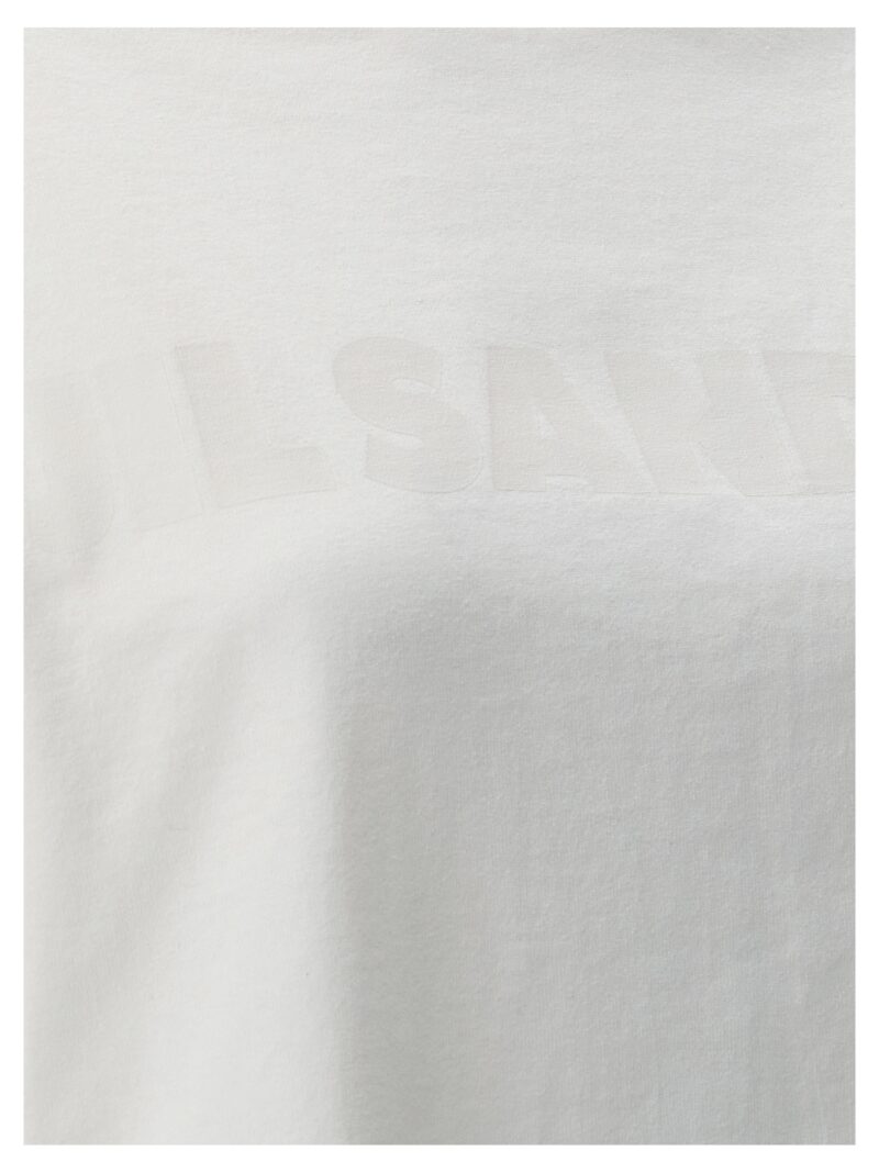 Logo print T-shirt 100% cotton JIL SANDER White