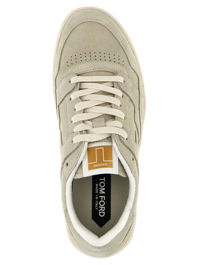 'Jake' sneakers 97% leather 3% cotton TOM FORD Gray