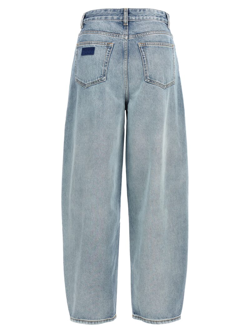 Carrot jeans J1641565 GANNI Light Blue