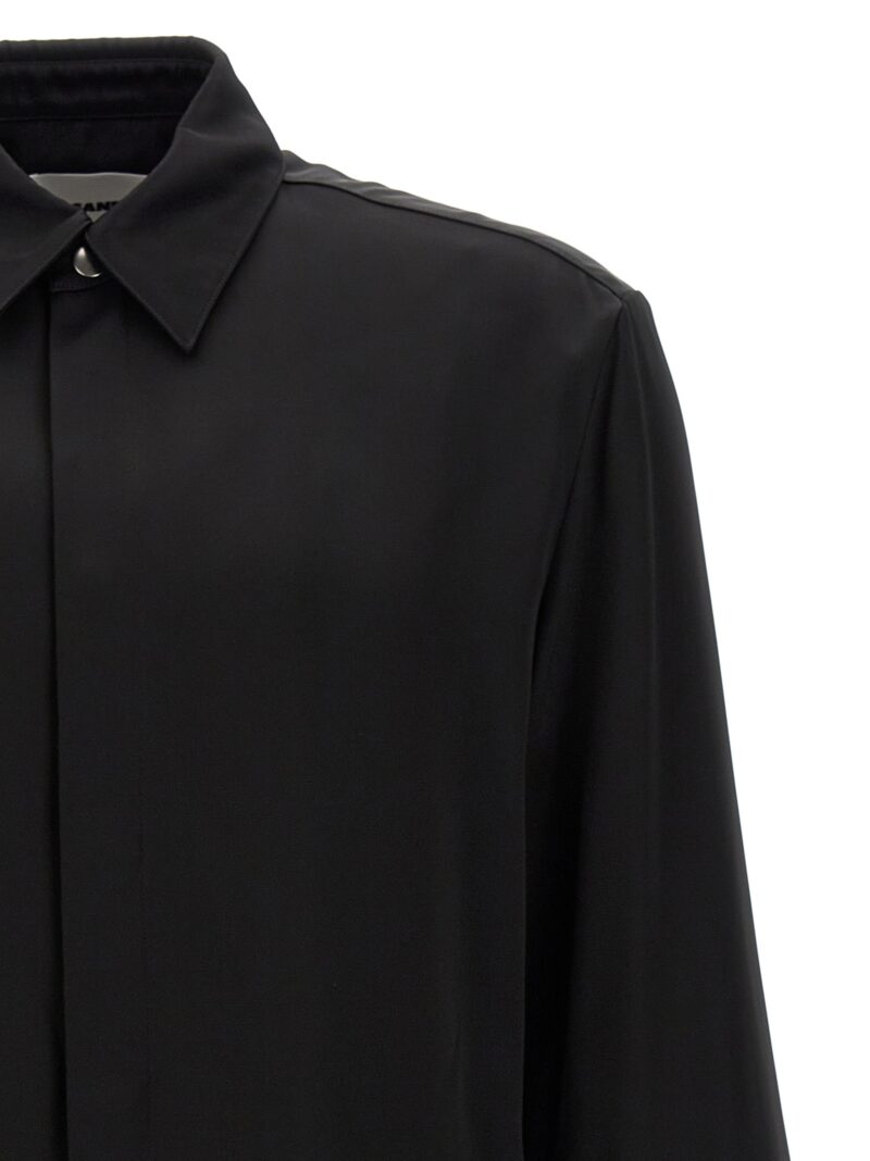 '121' shirt Man JIL SANDER Black