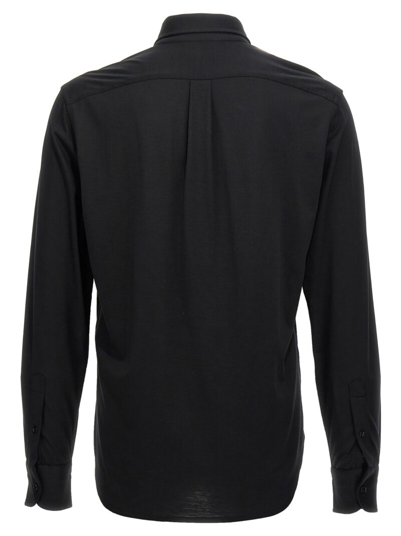 Cotton silk shirt JBL011JMS001S23LB999 TOM FORD Black