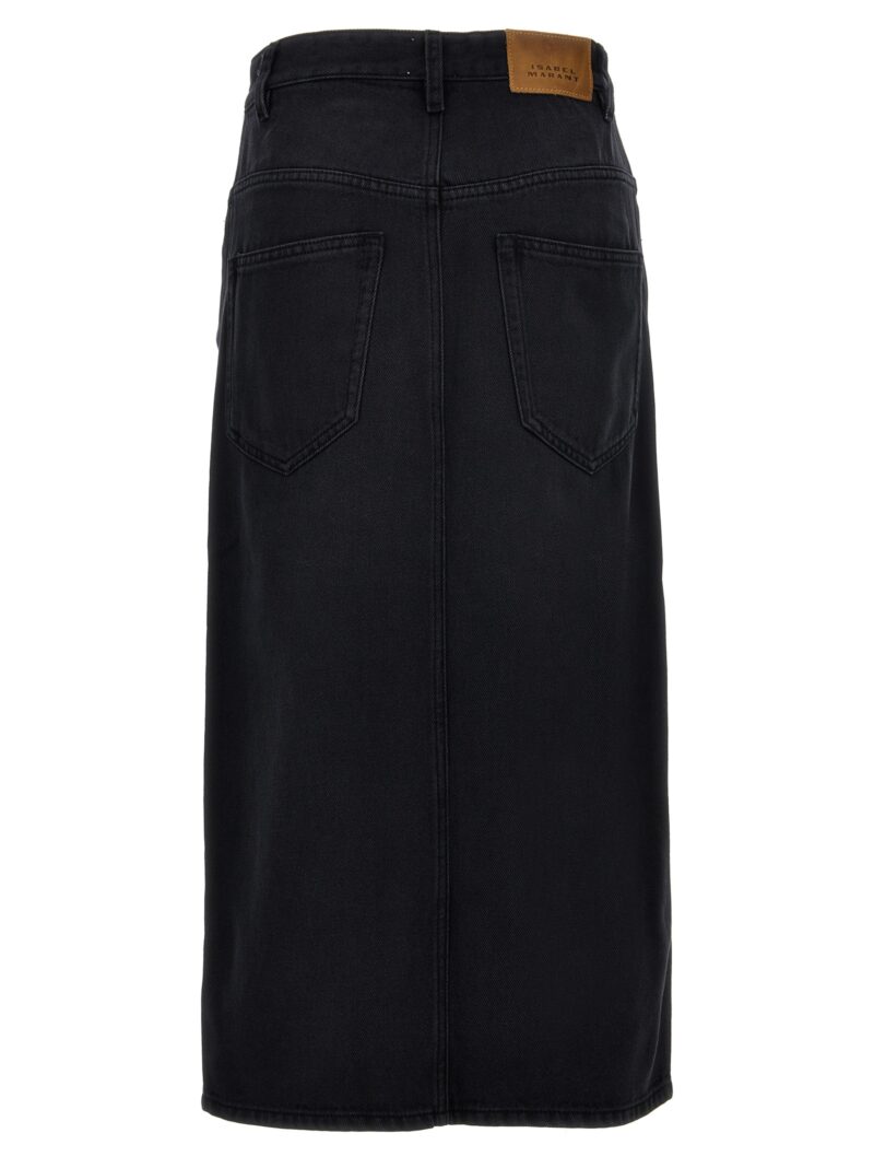 'Tilauria' skirt JU0045FBB1H07I02FK ISABEL MARANT Black