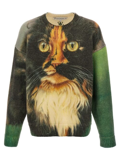 'Cat' print sweater J.W.ANDERSON Multicolor