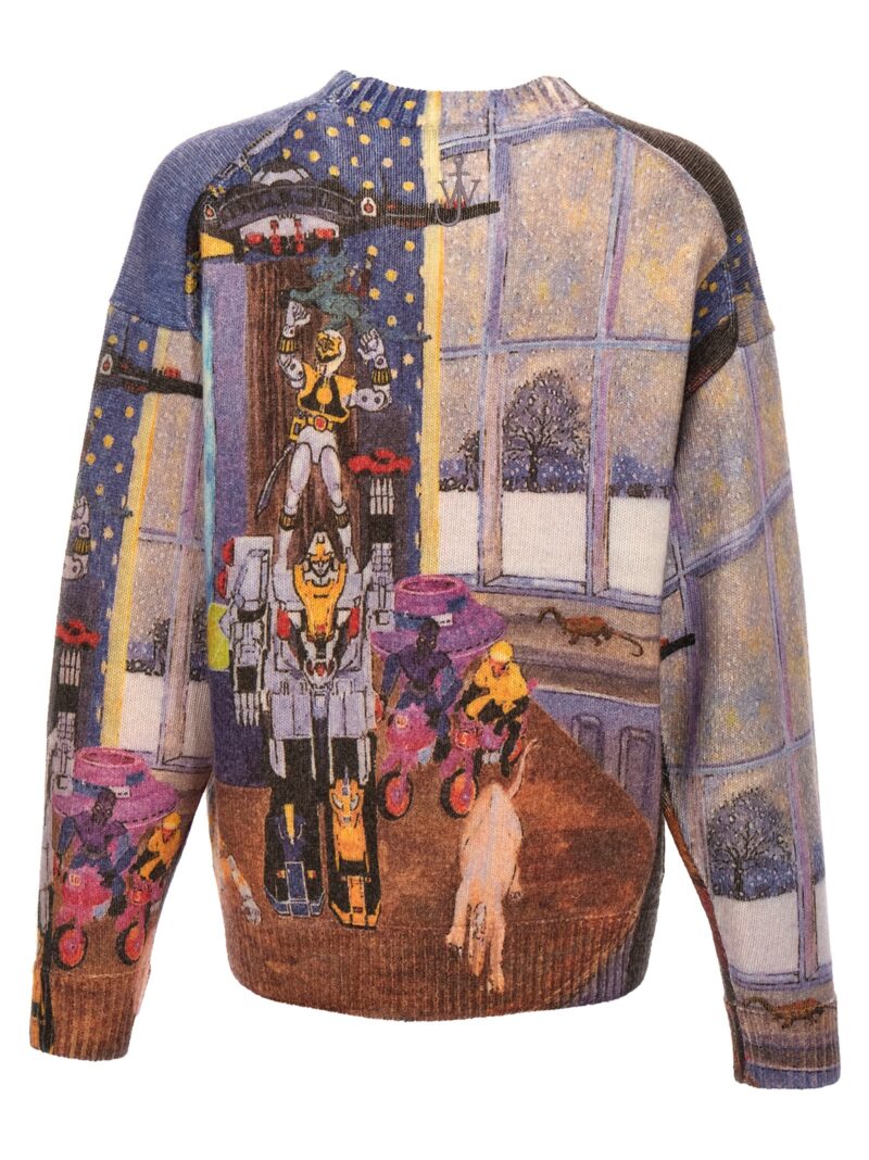 'Computer' print sweater KW1222YN0373800 J.W.ANDERSON Multicolor