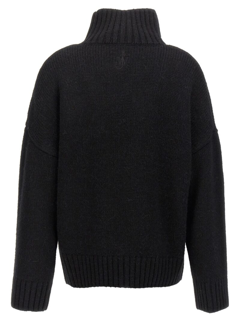 'Leather Patch Pocket' sweater KW1292YN0367999 J.W.ANDERSON Black