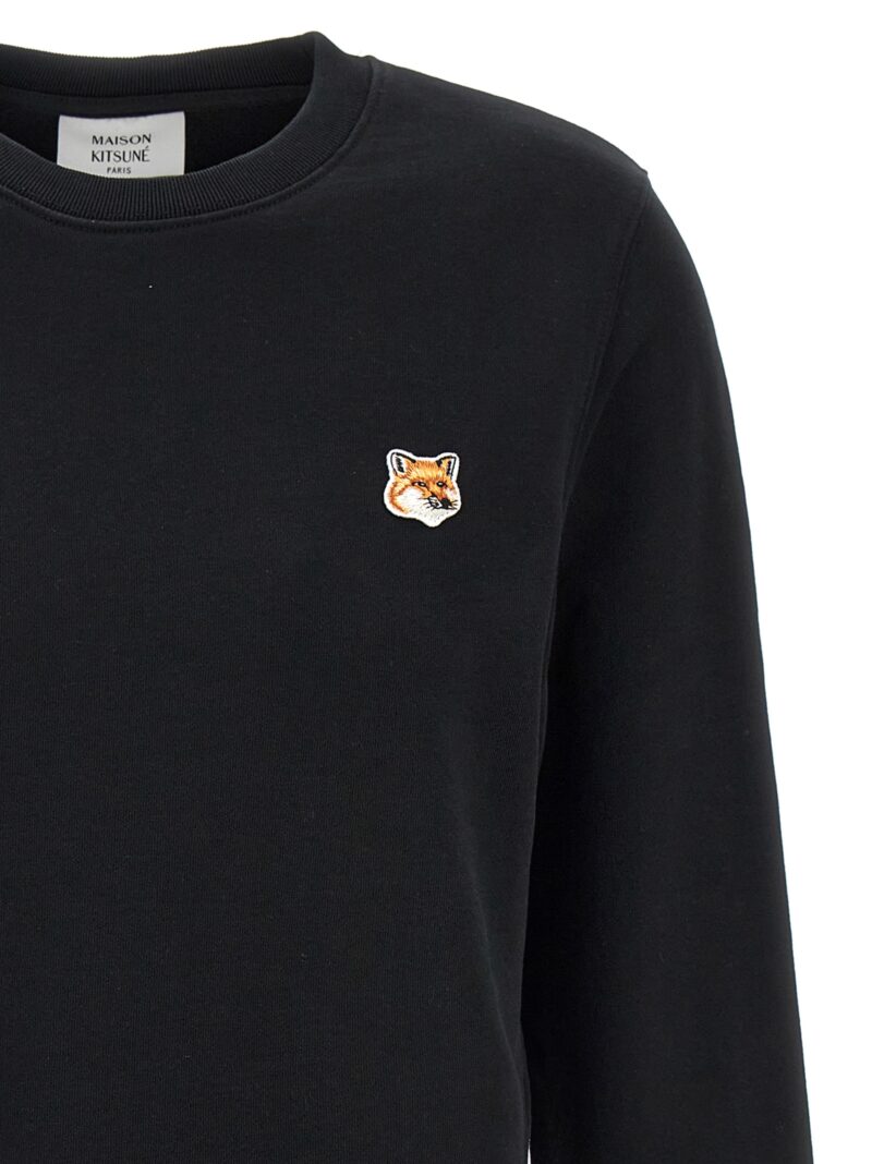 'Fox Head' sweatshirt Woman MAISON KITSUNE Black