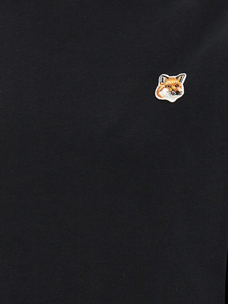 'Fox Head' sweatshirt 100% cotton MAISON KITSUNE Black