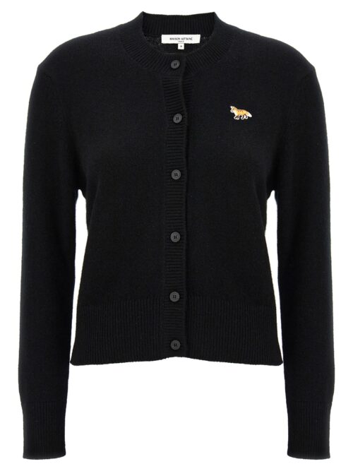 'Baby Fox' cardigan MAISON KITSUNE Black