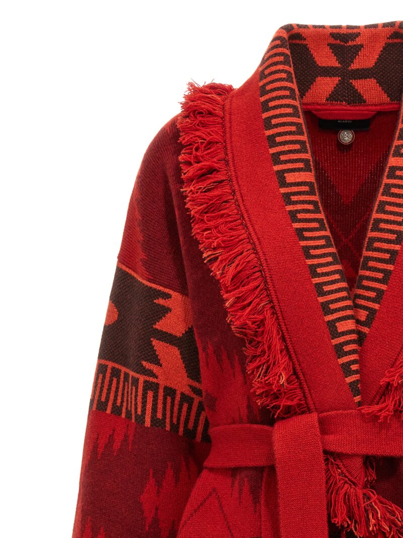 'Icon' cardigan Woman ALANUI Red