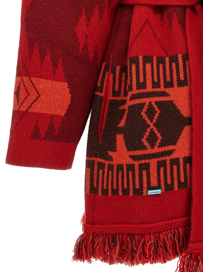 'Icon' cardigan 100% cashmere ALANUI Red