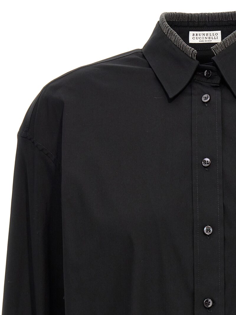 'Monile' shirt Woman BRUNELLO CUCINELLI Black