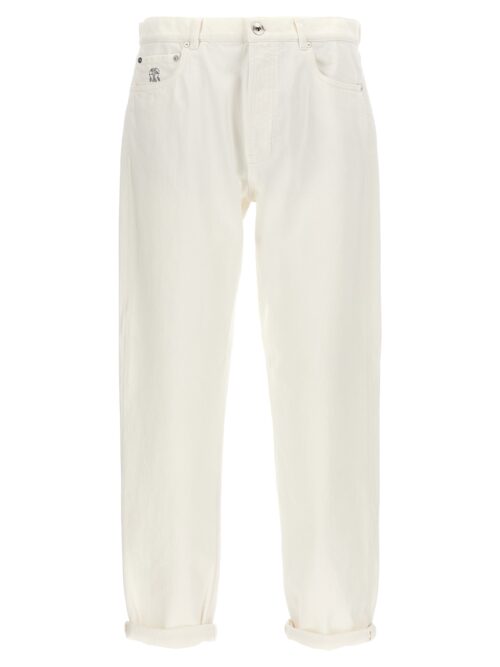 'Bull' jeans BRUNELLO CUCINELLI White