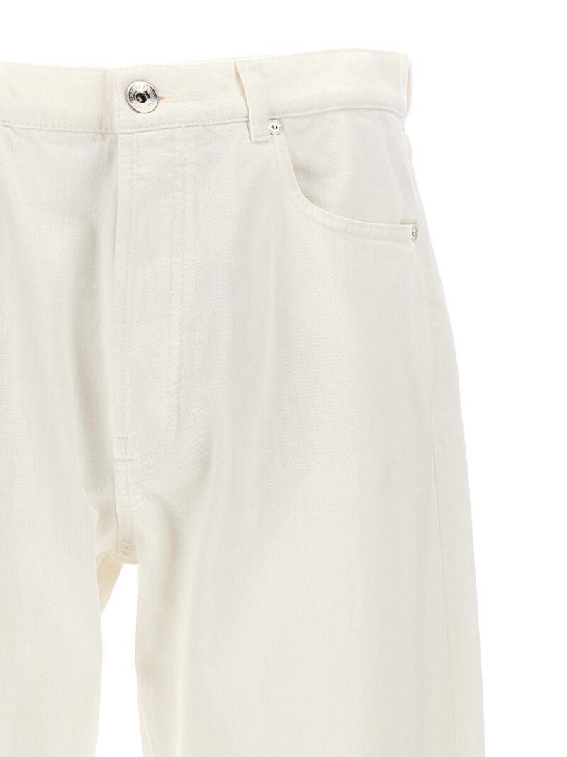 'Bull' jeans Man BRUNELLO CUCINELLI White