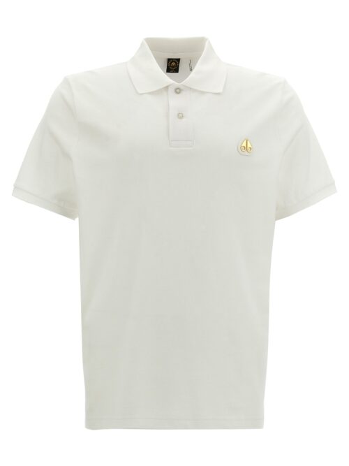 'Everett Gold' polo shirt MOOSE KNUCKLES White