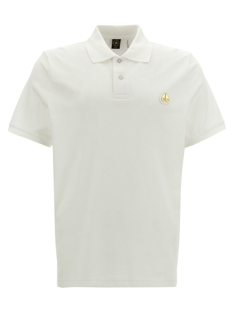 'Everett Gold' polo shirt MOOSE KNUCKLES White