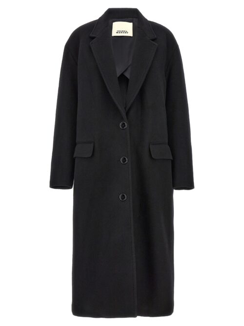 'Efezia' coat ISABEL MARANT Black