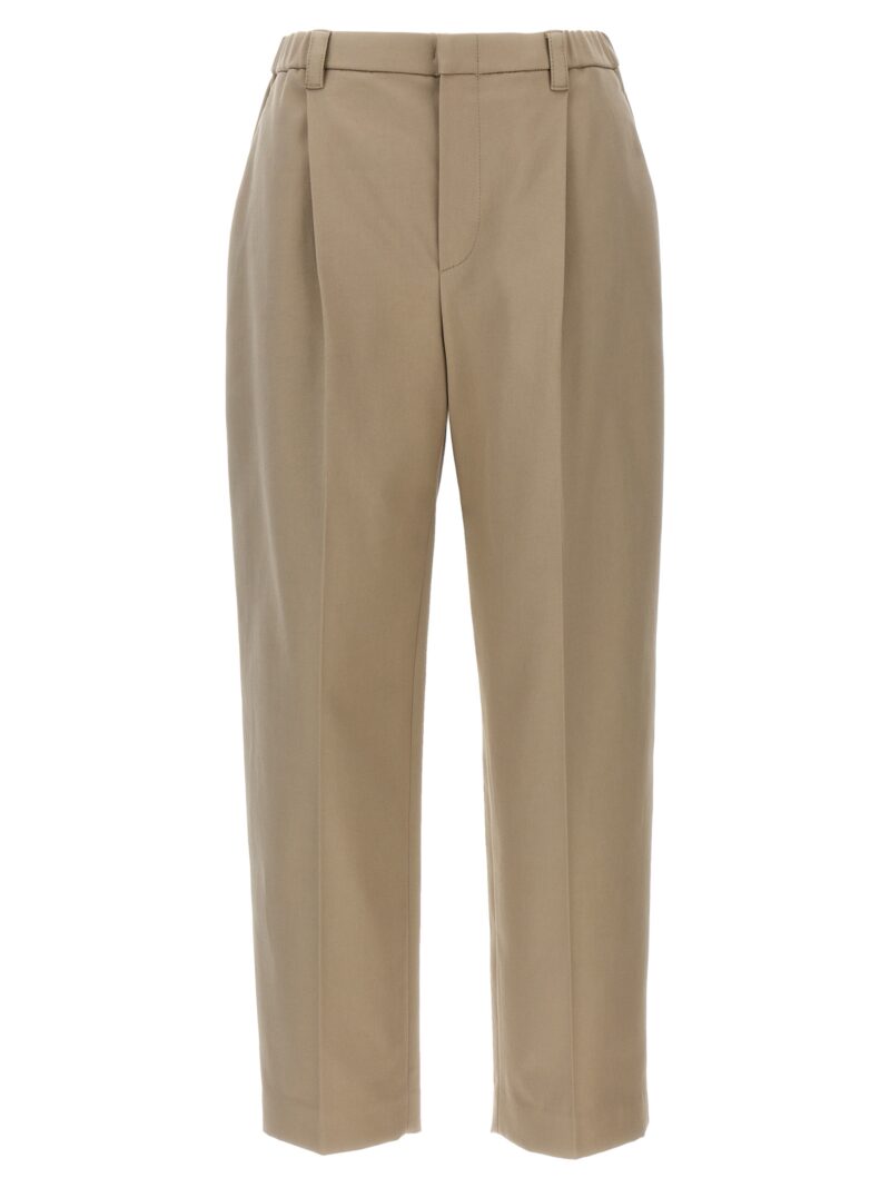 Front pleat pants BRUNELLO CUCINELLI Beige