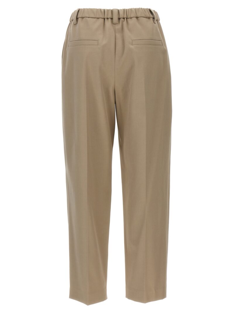 Front pleat pants MA126P8632C8704 BRUNELLO CUCINELLI Beige