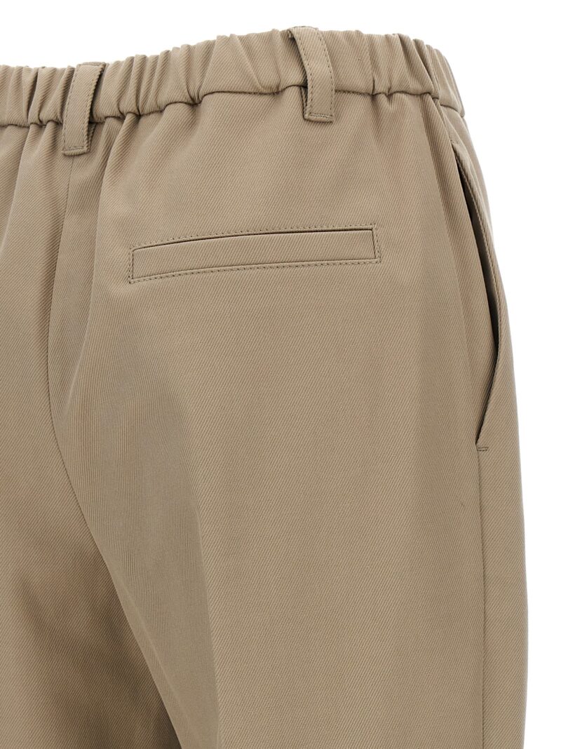 Front pleat pants 97% cotton