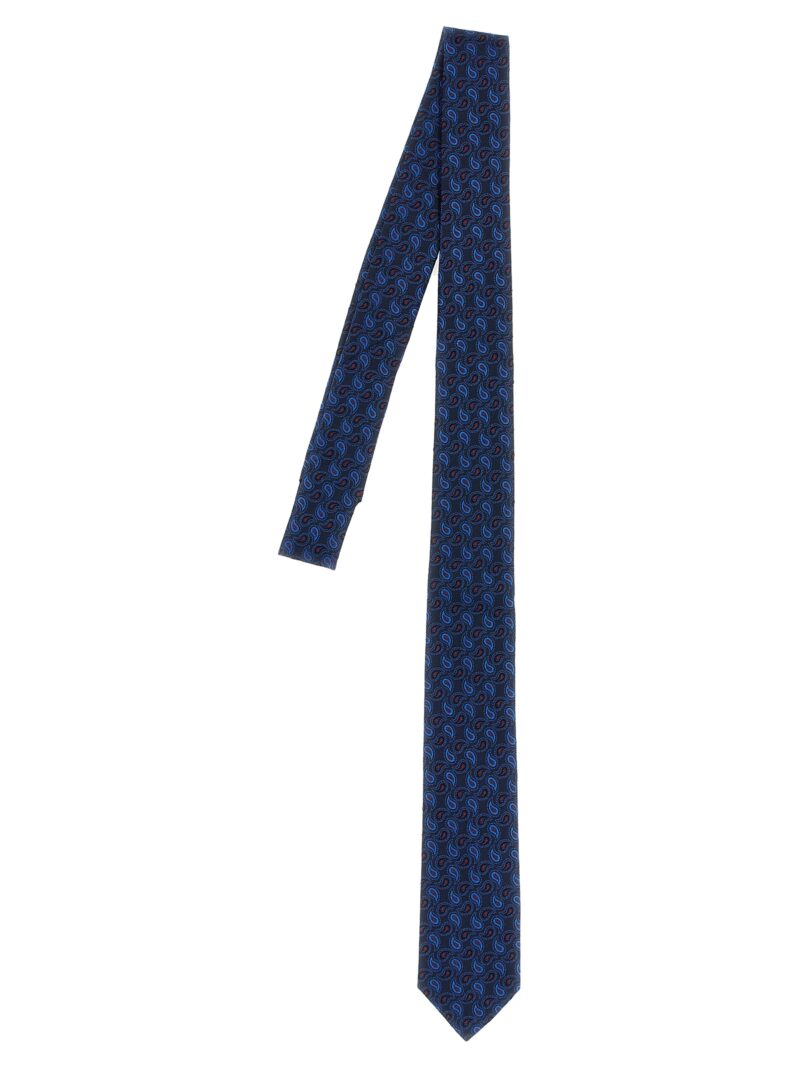 'Paisley' tie ETRO Blue