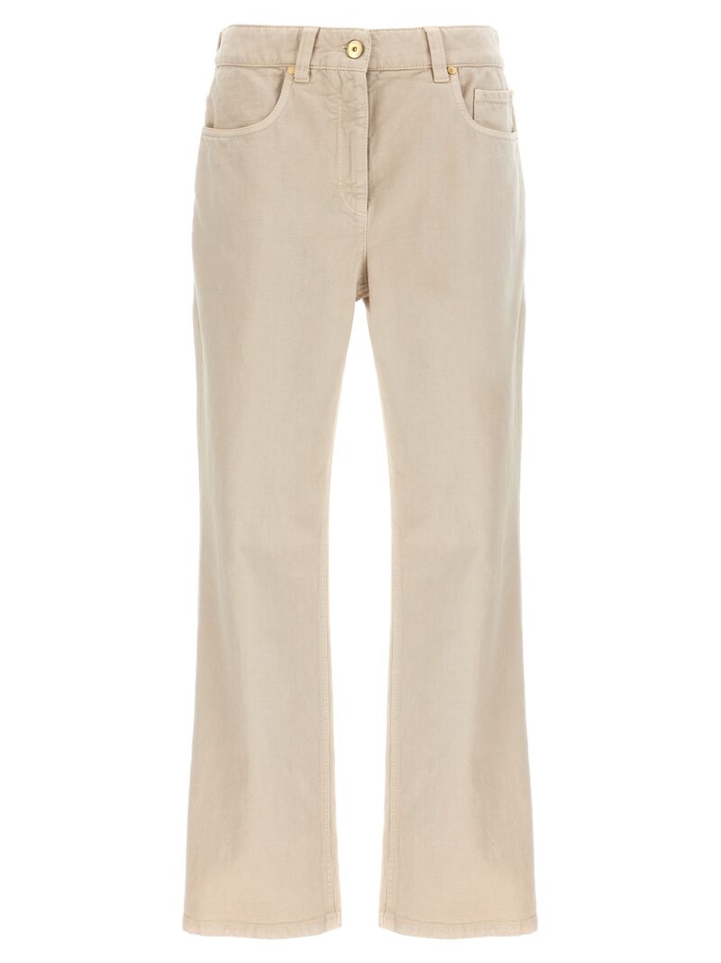 Dyed jeans BRUNELLO CUCINELLI Beige