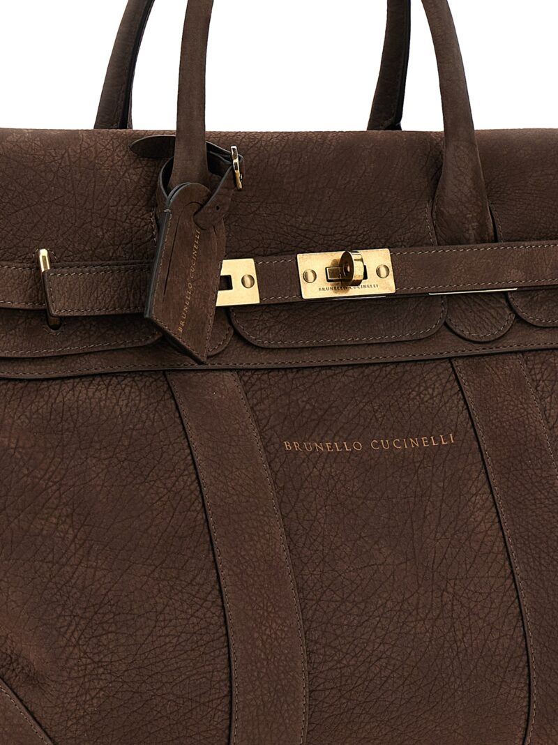 'Country' duffel bag Man BRUNELLO CUCINELLI Brown