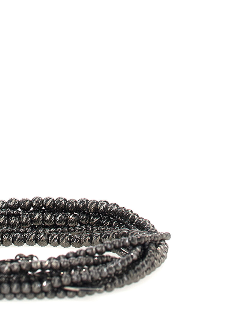 Silver bracelet Woman BRUNELLO CUCINELLI Black