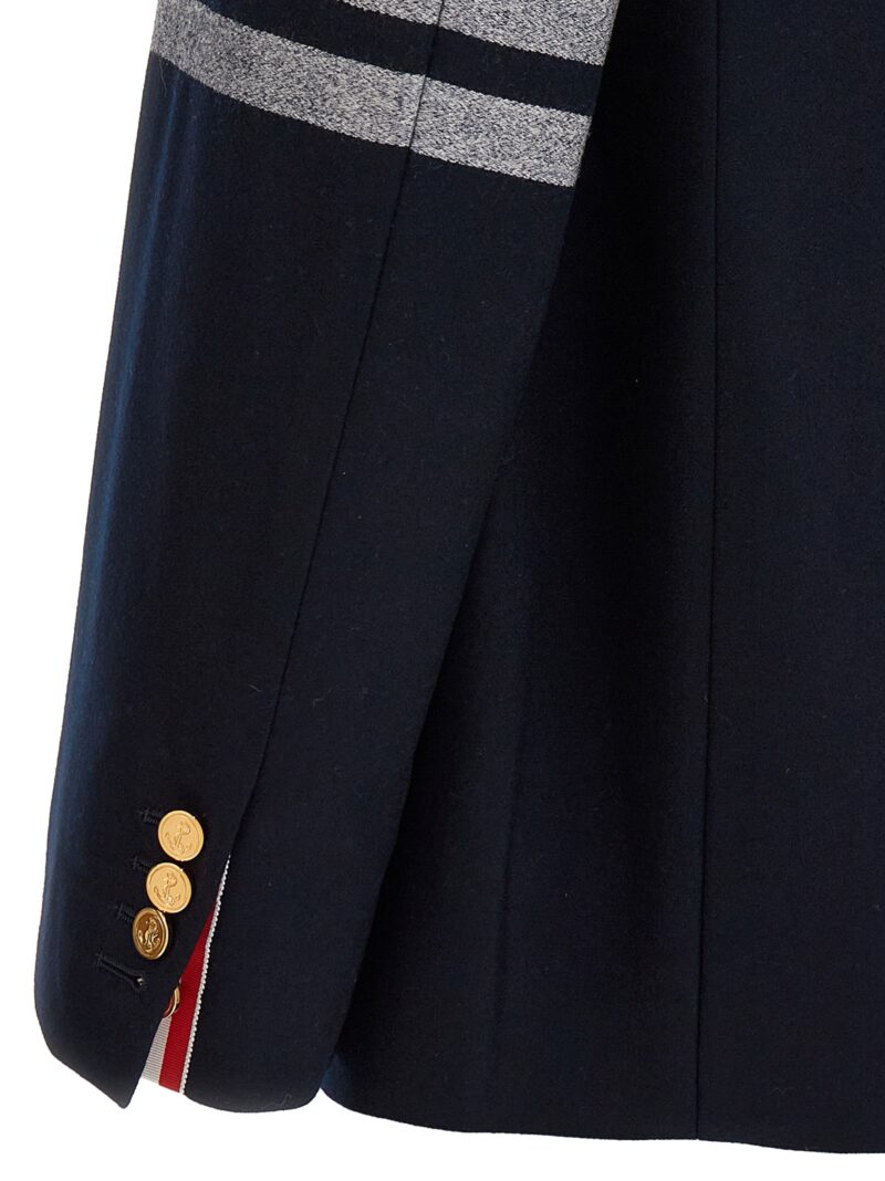 '4 Bar' blazer Fall Winter 2024/2025 THOM BROWNE Blue