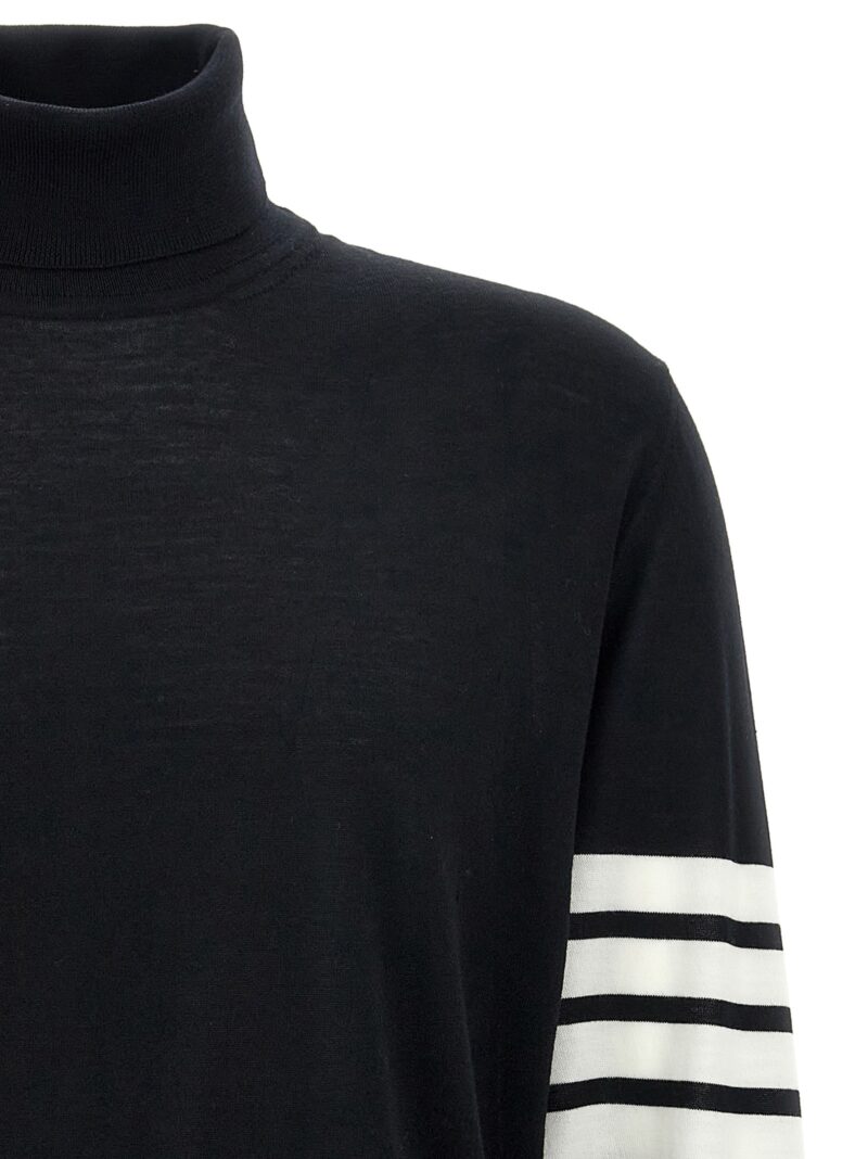 '4 Bar' sweater Man THOM BROWNE Black