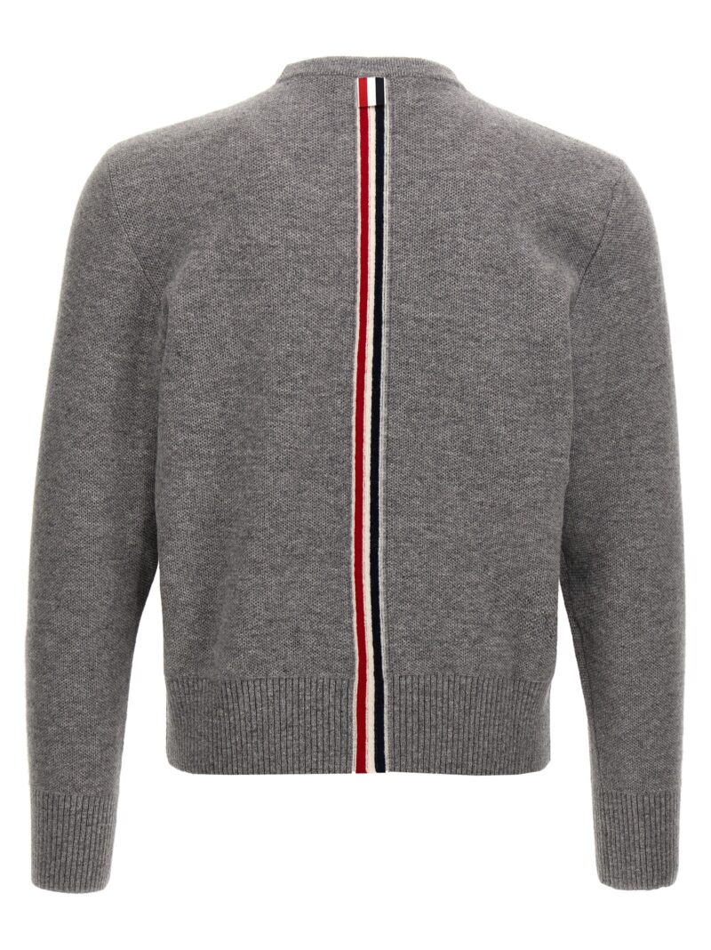 'RWB' sweater MKA518AY1029055 THOM BROWNE Gray