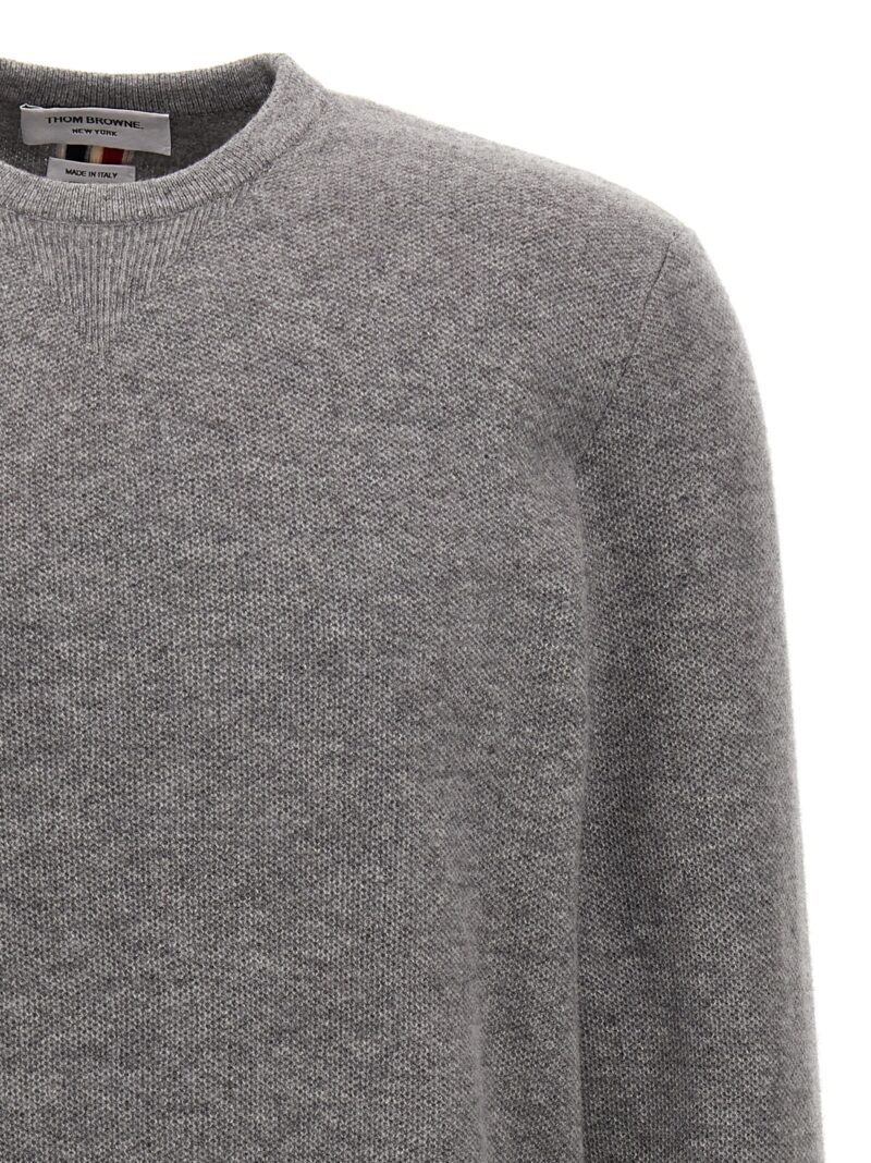 'RWB' sweater Man THOM BROWNE Gray