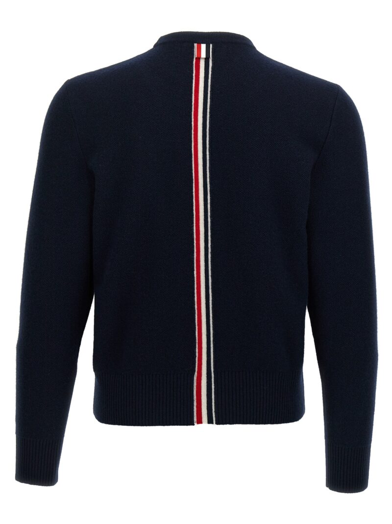 'RWB' sweater MKA518AY1029415 THOM BROWNE Blue