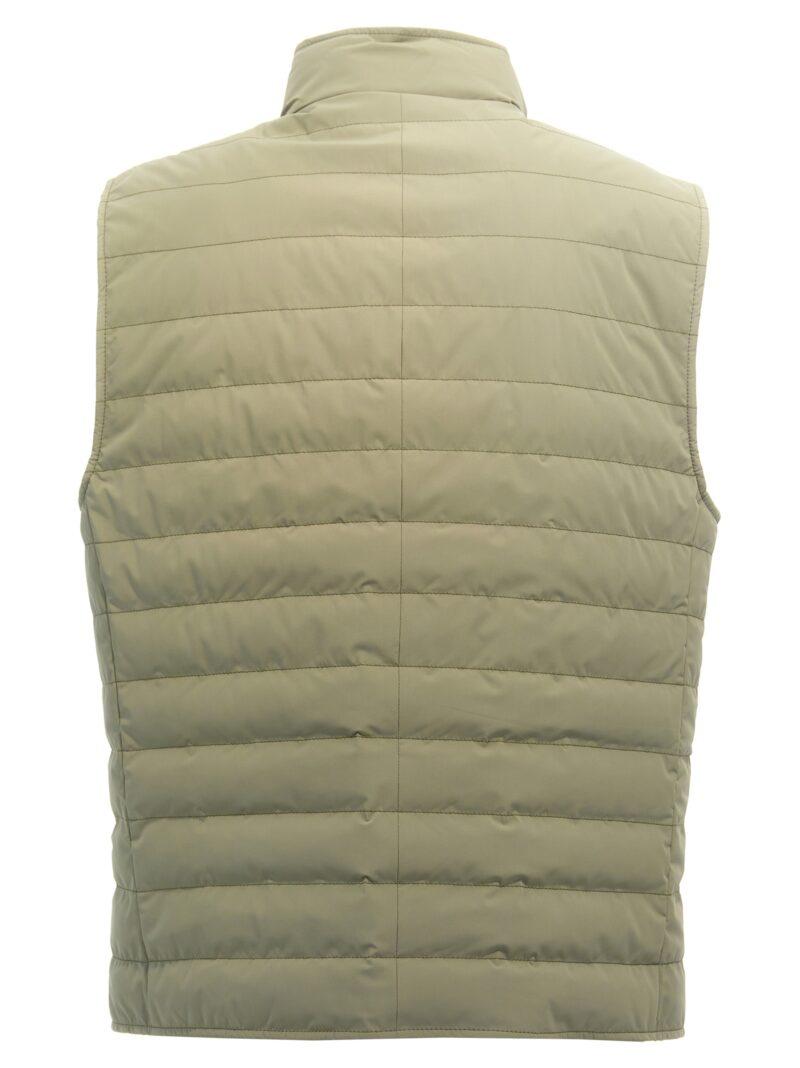 Padded vest MM4911797CRY56 BRUNELLO CUCINELLI Green