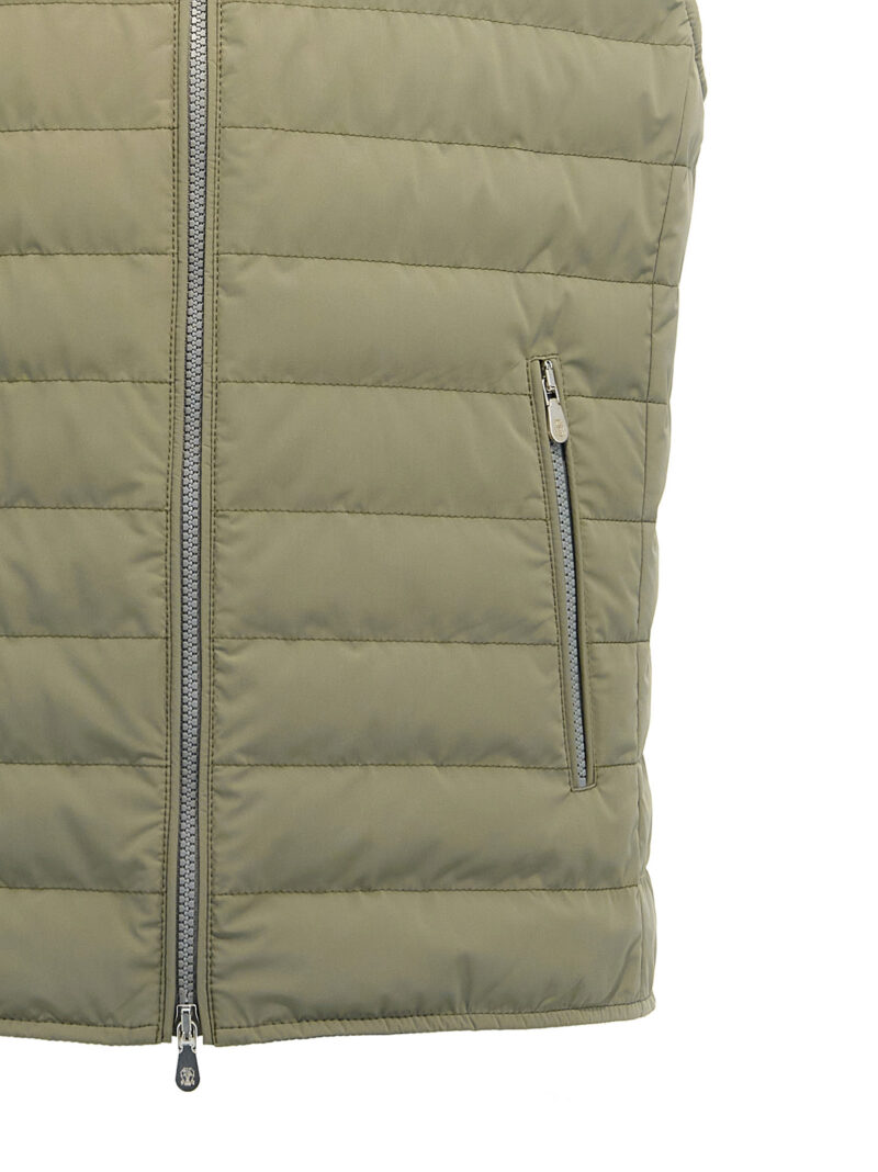 Padded vest Man BRUNELLO CUCINELLI Green