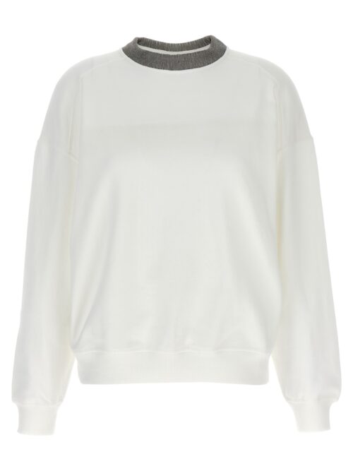 'Monile' sweatshirt BRUNELLO CUCINELLI White
