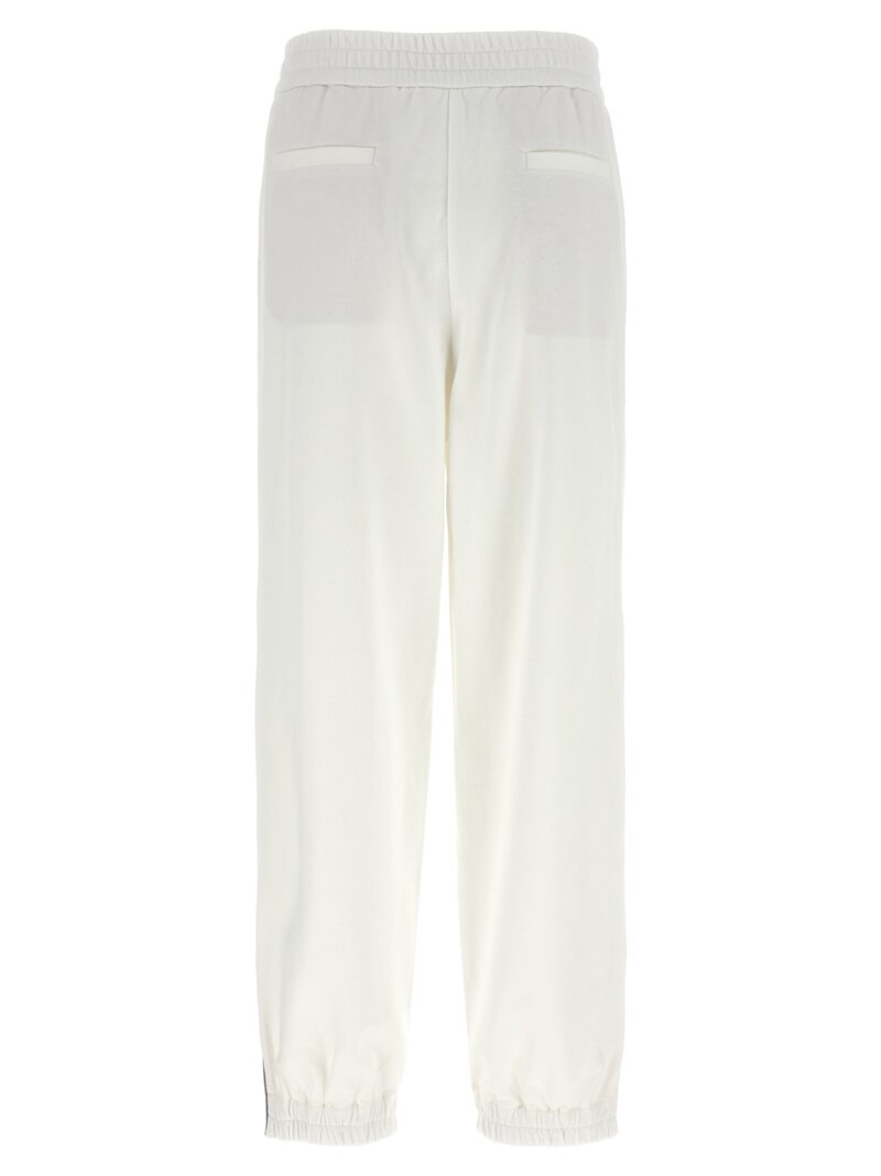 'Monile' joggers MP05NHS899C7220 BRUNELLO CUCINELLI White