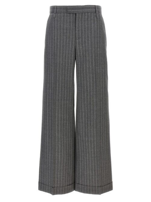 Pinstripe pants BRUNELLO CUCINELLI Gray