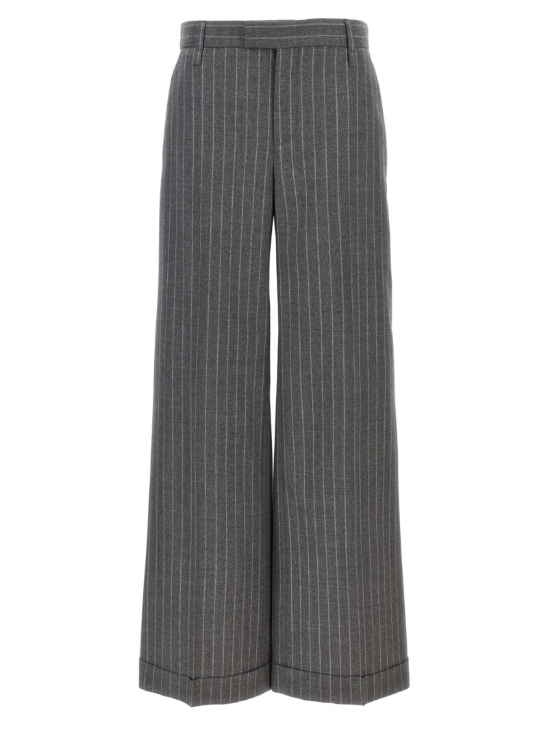 Pinstripe pants BRUNELLO CUCINELLI Gray