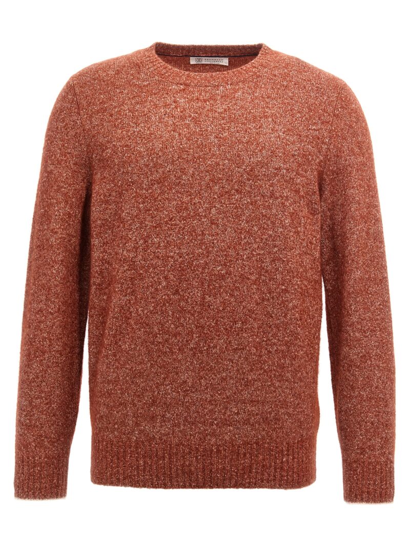 Alpaca blend sweater BRUNELLO CUCINELLI Red