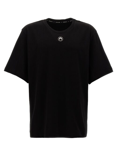 Logo embroidery t-shirt MARINE SERRE Black